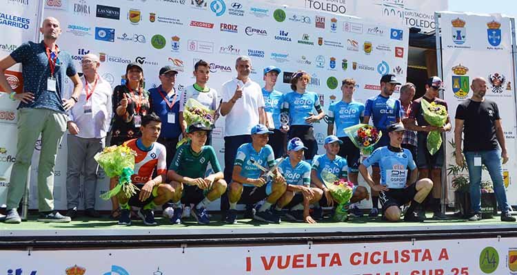 Brillante colofón en Escalona a la I Vuelta Ciclista a Toledo Imperial Sub-25
