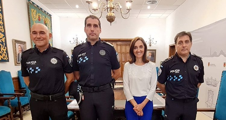Toma de posesión de dos nuevos agentes de la Policía Local de Talavera