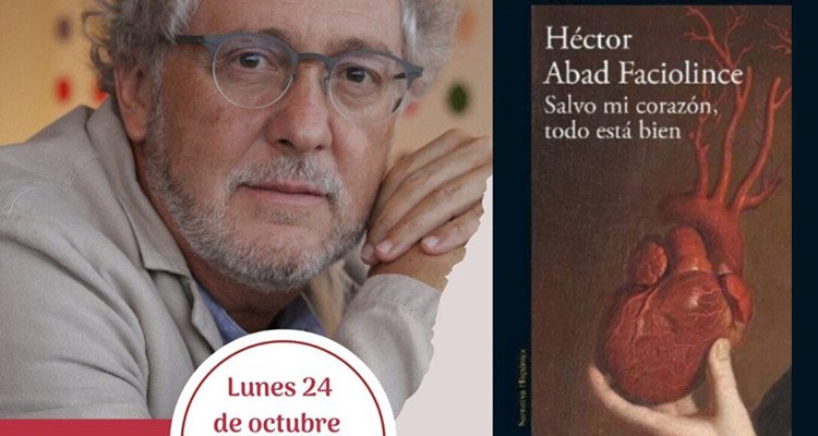 Encuentro literario en Talavera con el escritor colombiano Abad Faciolince