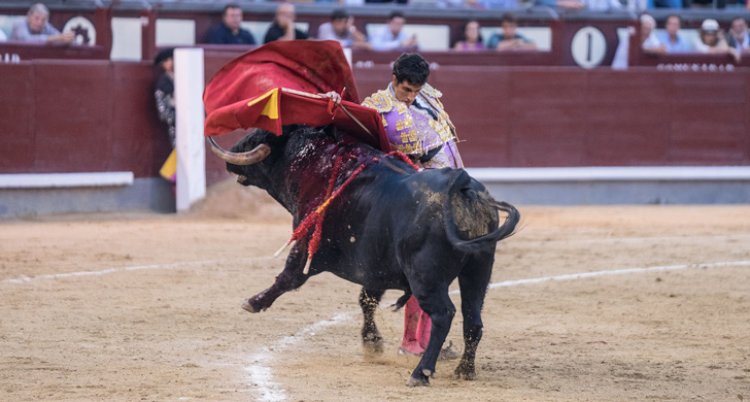 El diestro García Pulido se lleva el duelo entre toledanos en la Feria de Otoño de Madrid