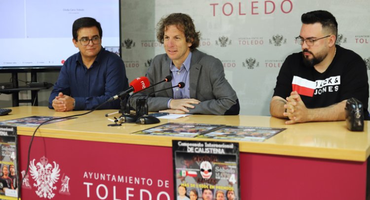 Unos 180 deportistas de ocho países participan el Campeonato de Calistenia de Toledo