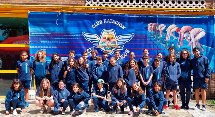 El equipo de natación Ciudad de Talavera obtiene nueve medallas en el Open de Alcorcón